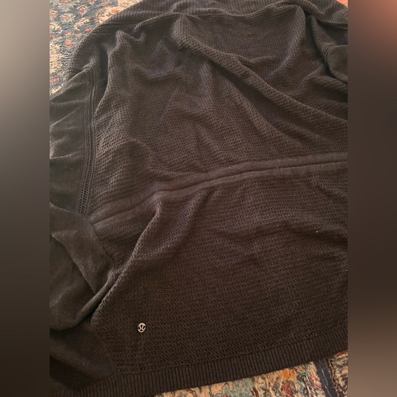 Lululemon cashmere cardigan short sleeve button size xs/s small shrug - Picture 4 of 4